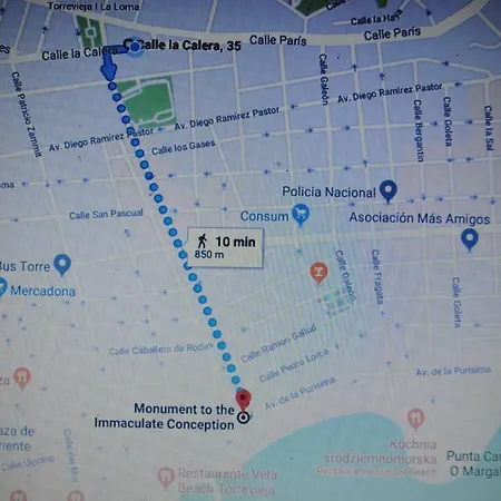Casablanca Penthouse With Private Roof Terrace 70m2 تورّيفيِخا